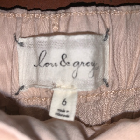 LOU & GREY | Poplin Blush Pink Drawstring Shorts - Picture 8 of 8